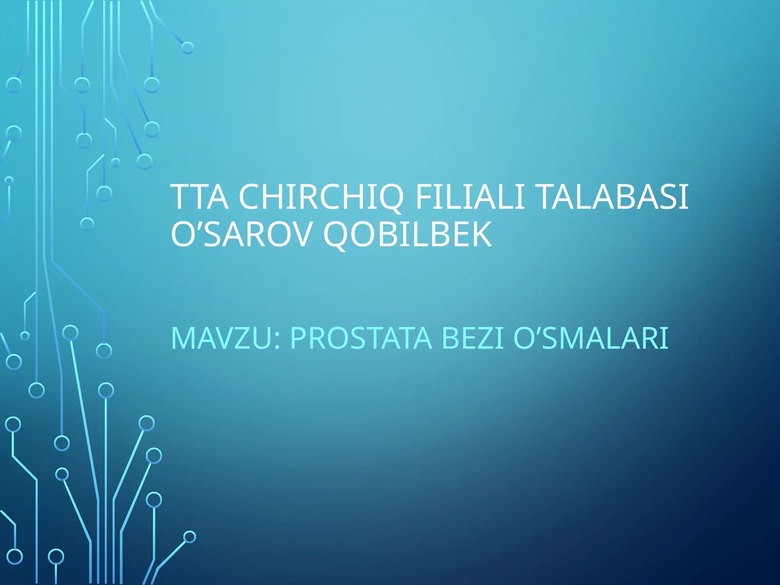 Prostatabezio’smalari