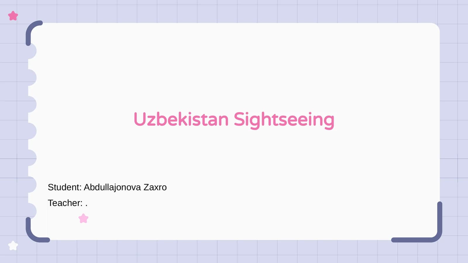 Uzbekistan Sightseeing