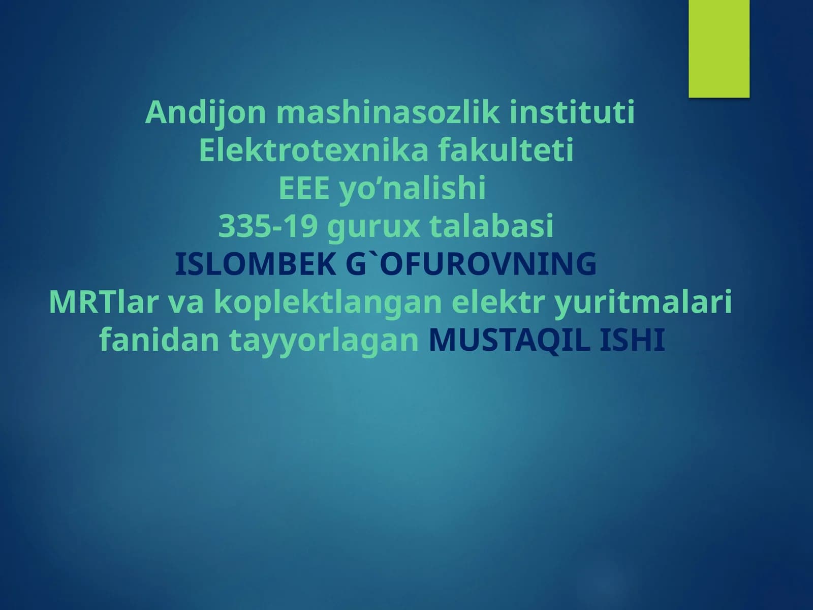 Sanoat robotlarini dasturlash qurolmalari