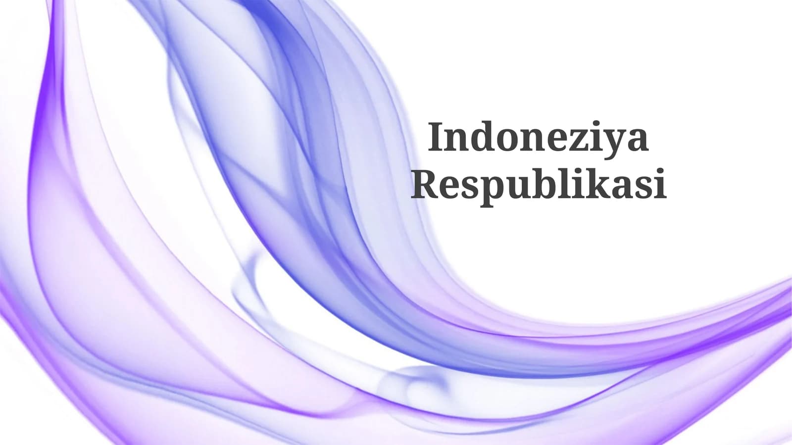 Indoneziya Respublikasi: Tarixi va rivojlanishi