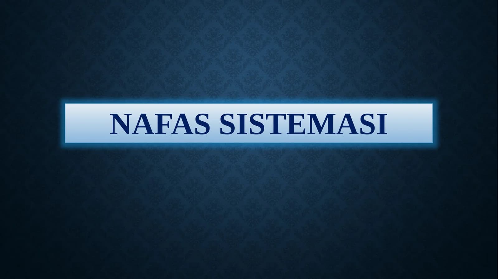 Nafas sistemasi