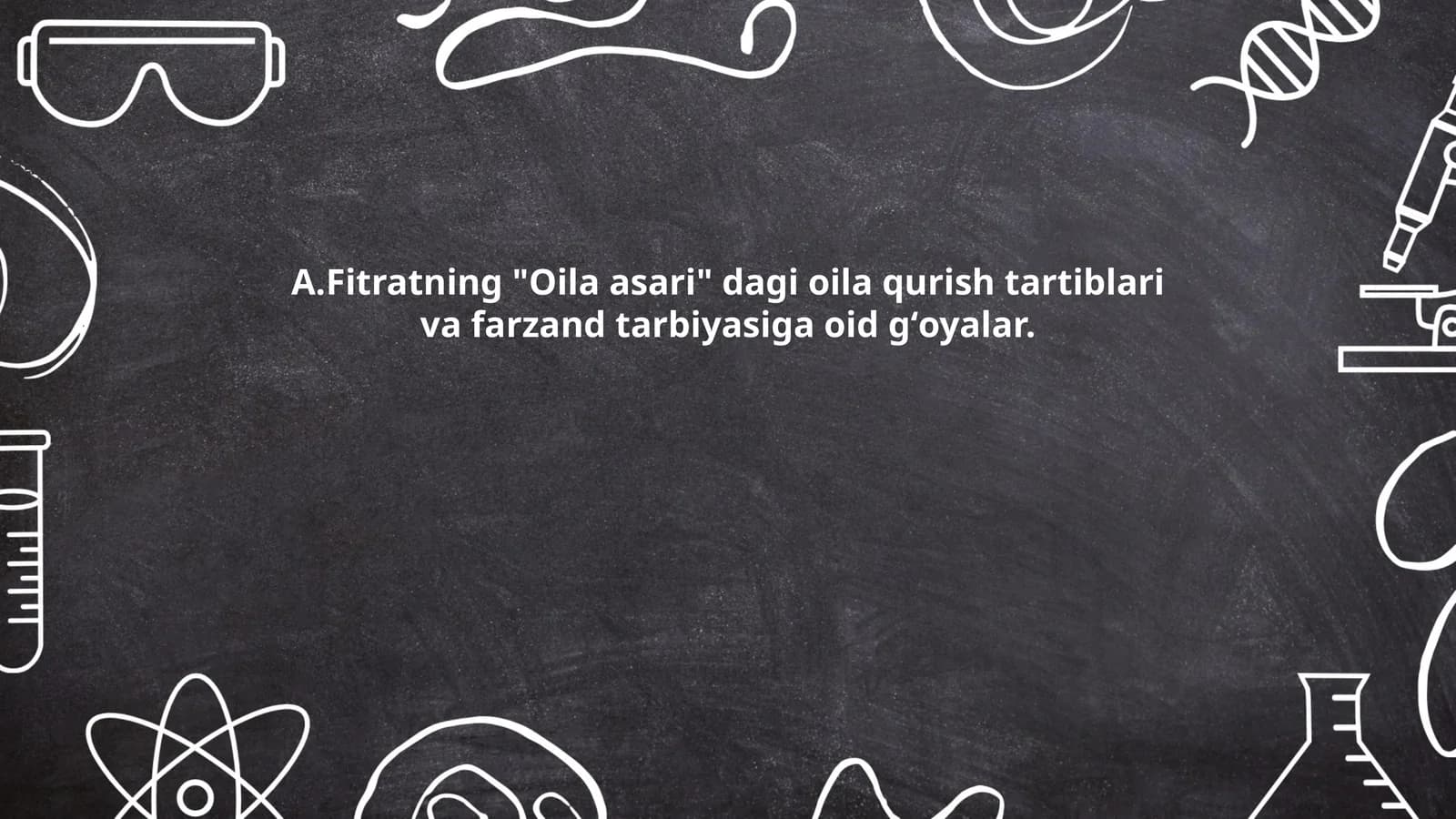 Fitratning "Oila asari"