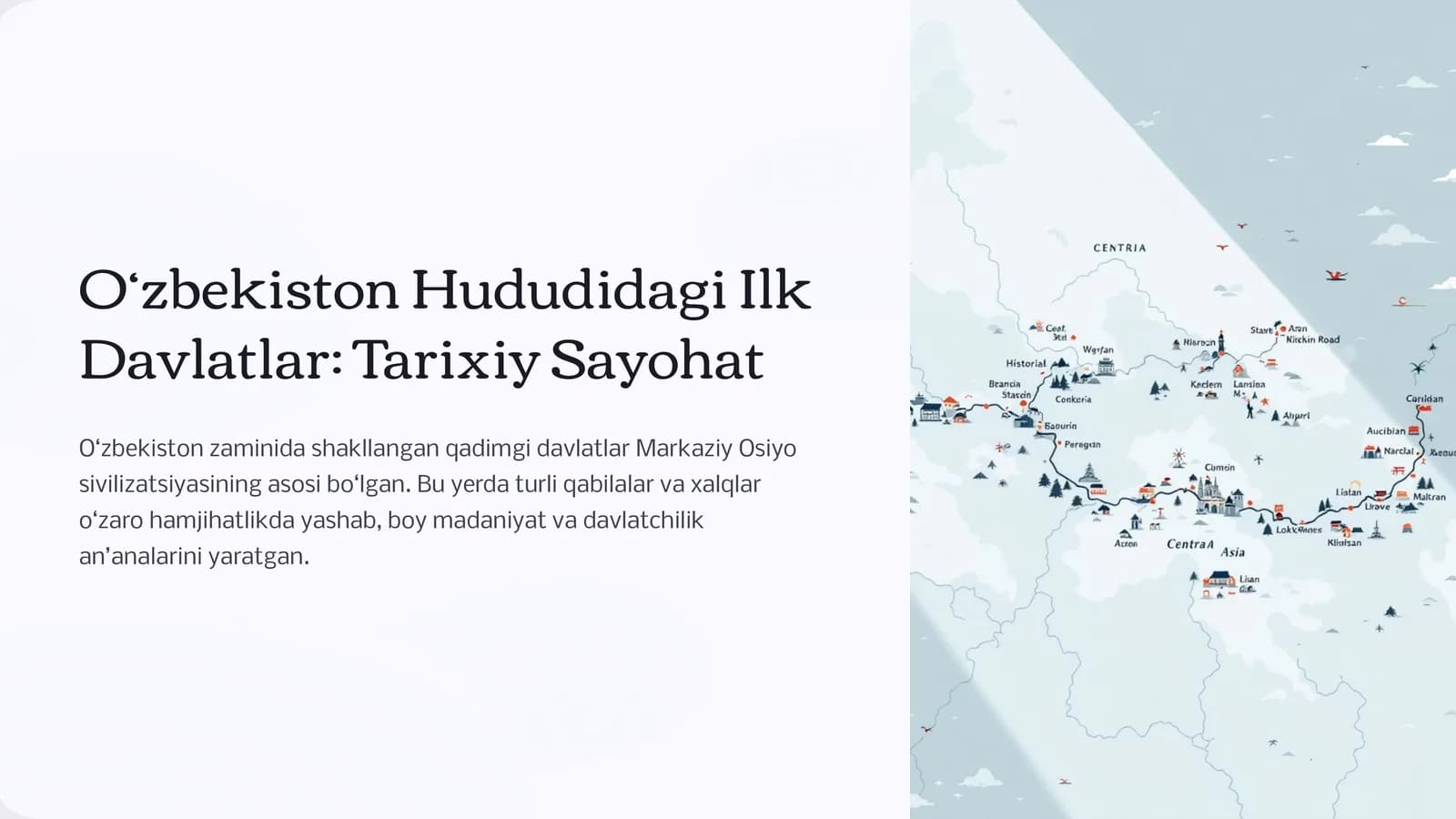 O'zbekiston hududagi ilk davlatlar