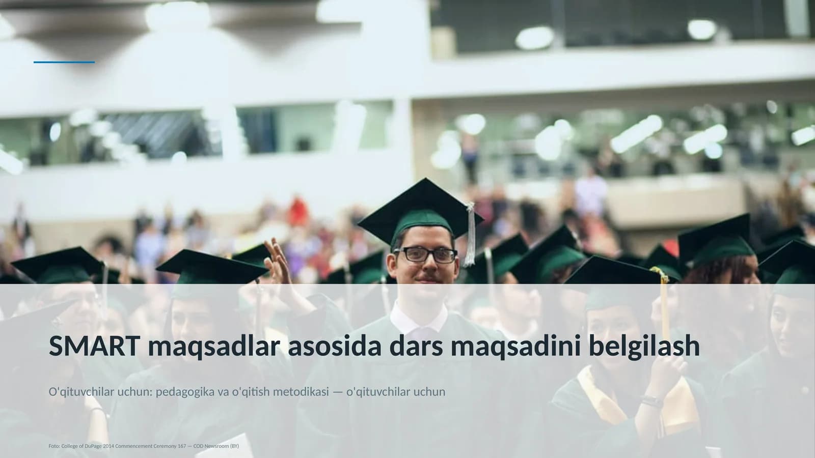 Dars Maqsadini Belgilash