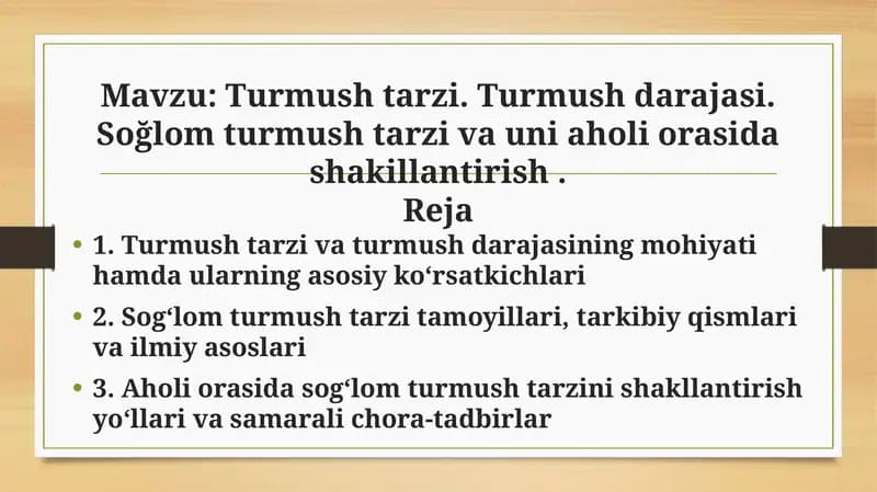 Turmushtarzi