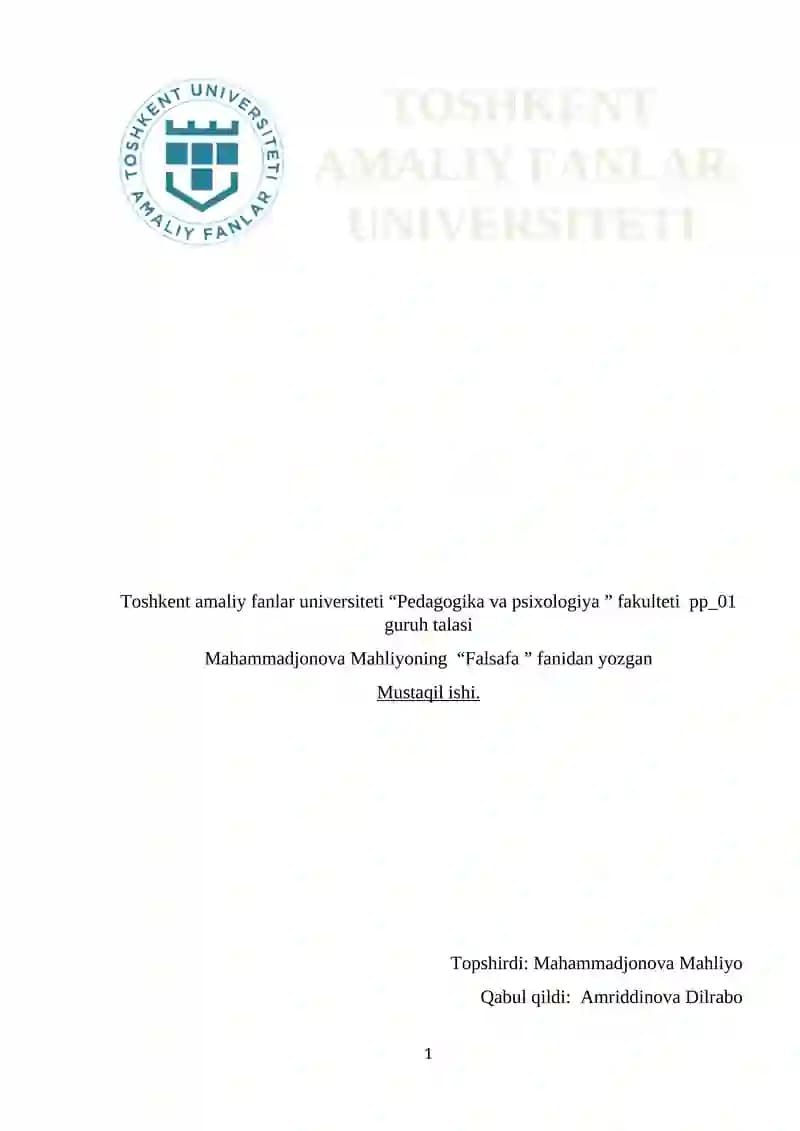 OMMAVIY MADANIYATNING SHAKLLANISH TARIXI UNING TURLARI