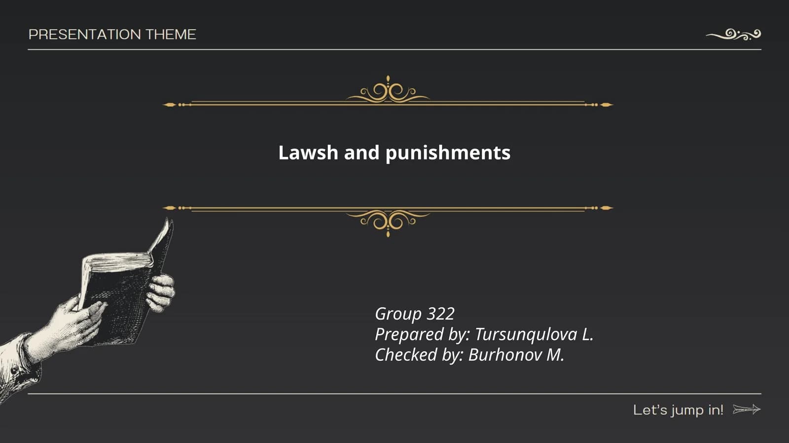 Principles of criminal punishment