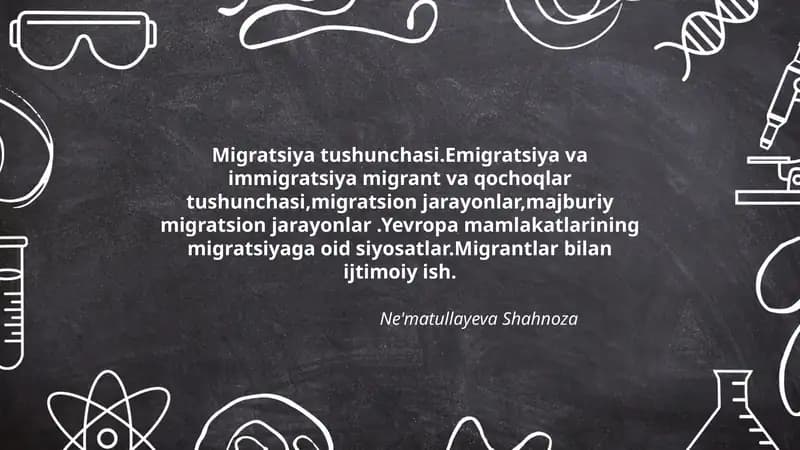 Migratsiya tushunchasi