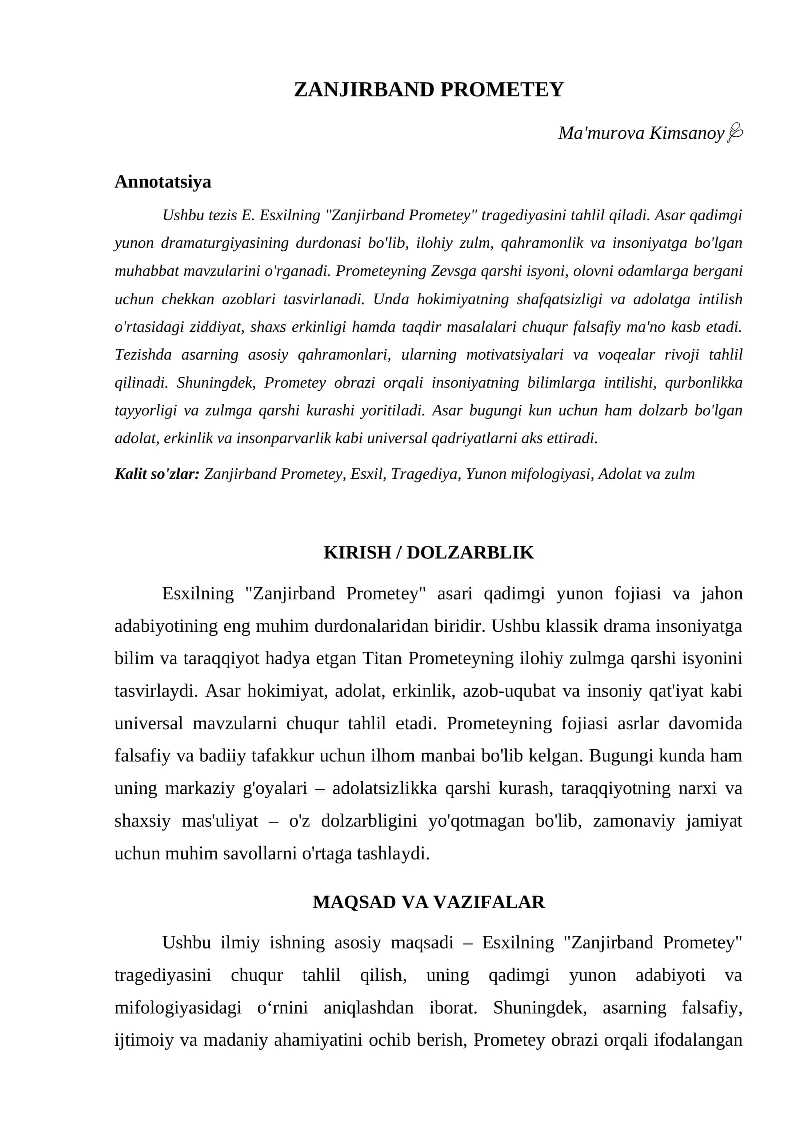 Zanjirband Prometey