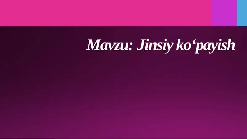 Jinsiyko‘payish