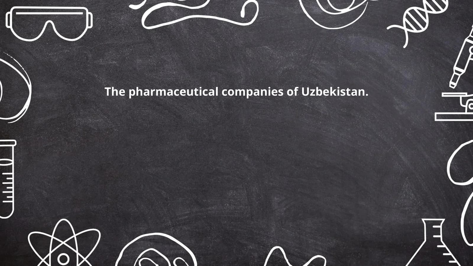 Pharmaceutical Industry in Uzbekistan