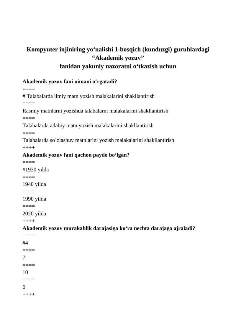 Akademik yozuv