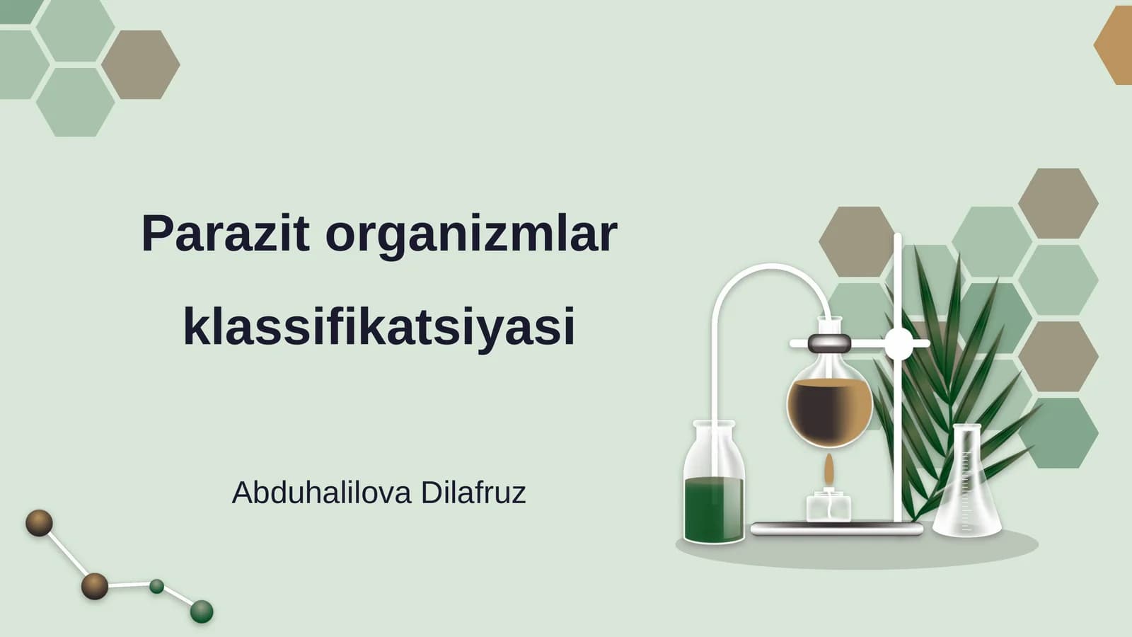 Parazit organizmlar klassifikatsiyasi