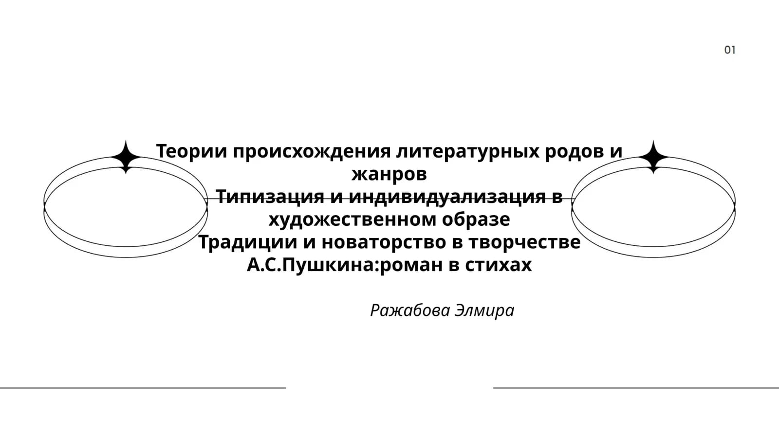 Теории происхождения литературных родов и жанров