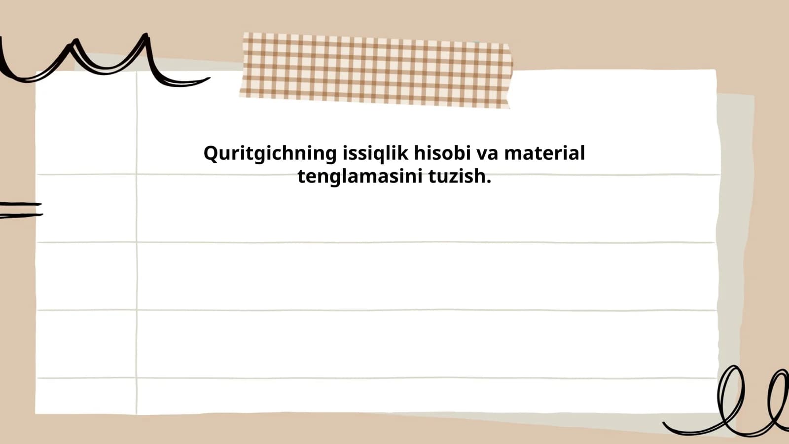 Quritgichning ishlash prinsipi