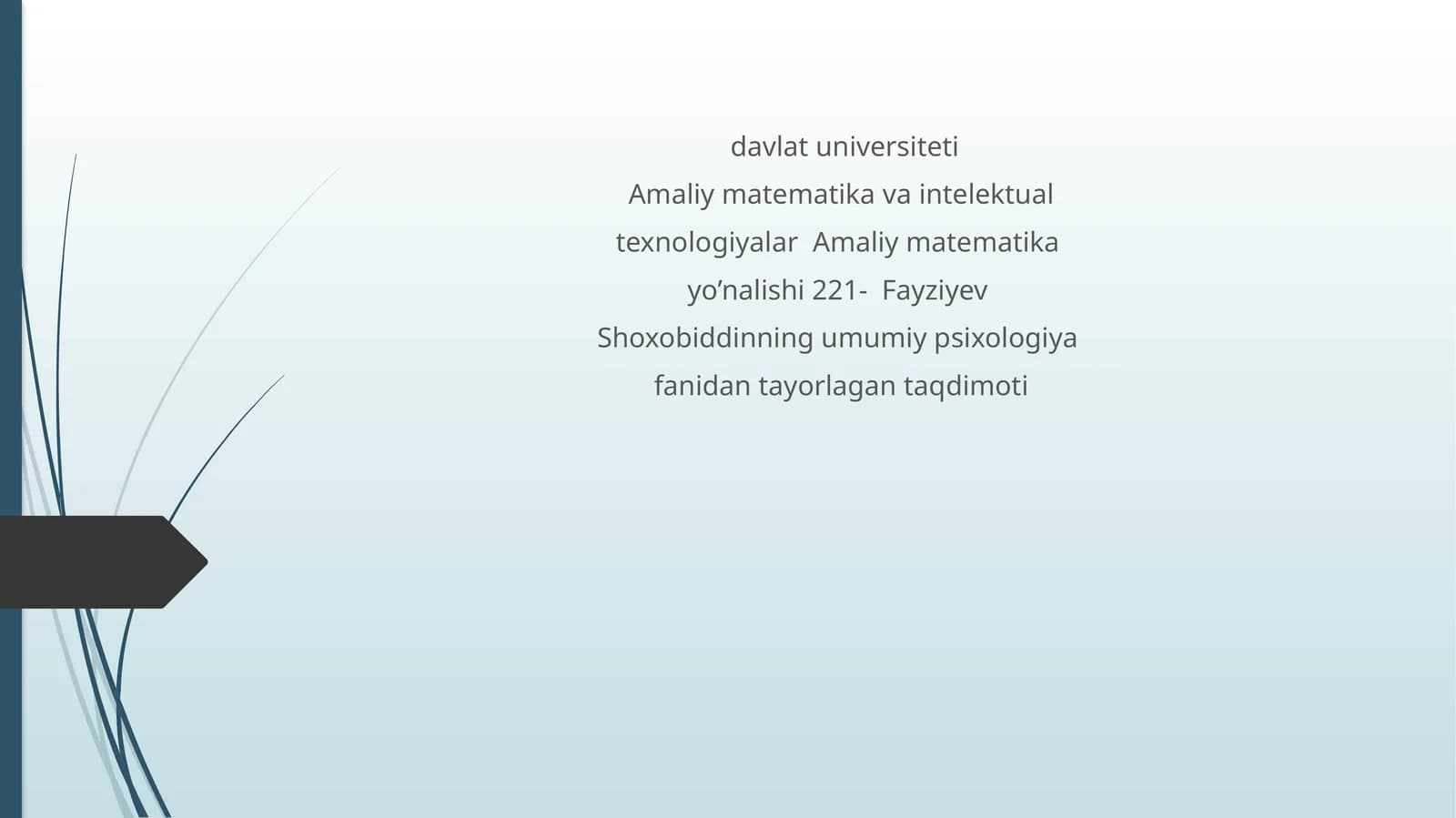 Dasturiy vositalarning didaktiv imkoniyatlari