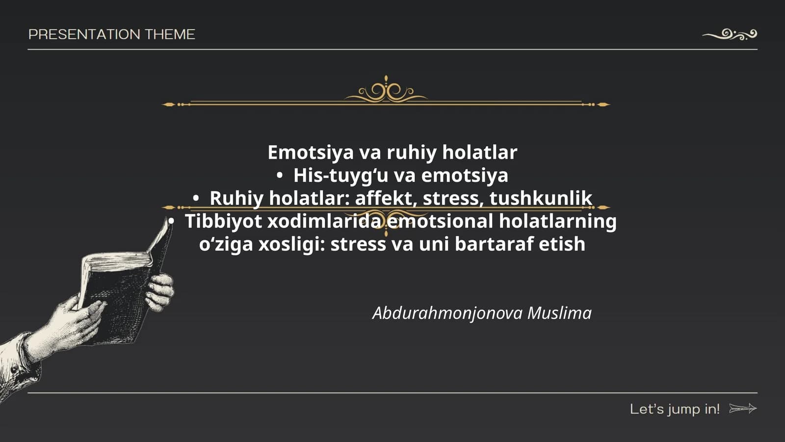 Emotsiya va ruhiy holatlar