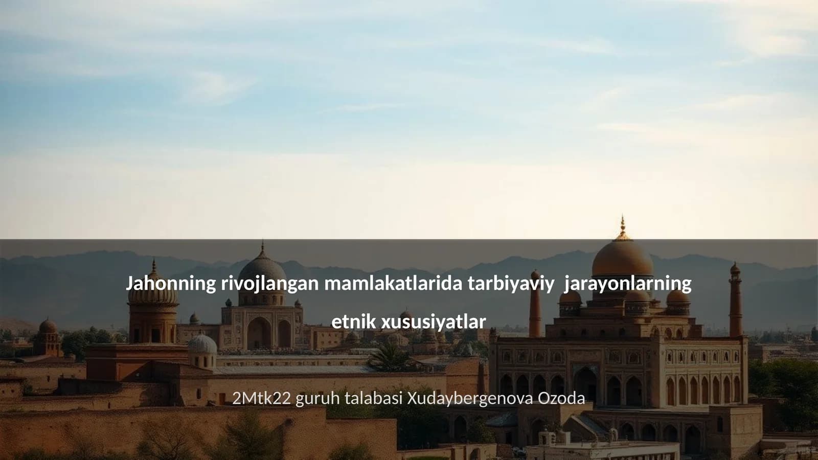 Etnik xilma-xillik va ta'lim tizimlari
