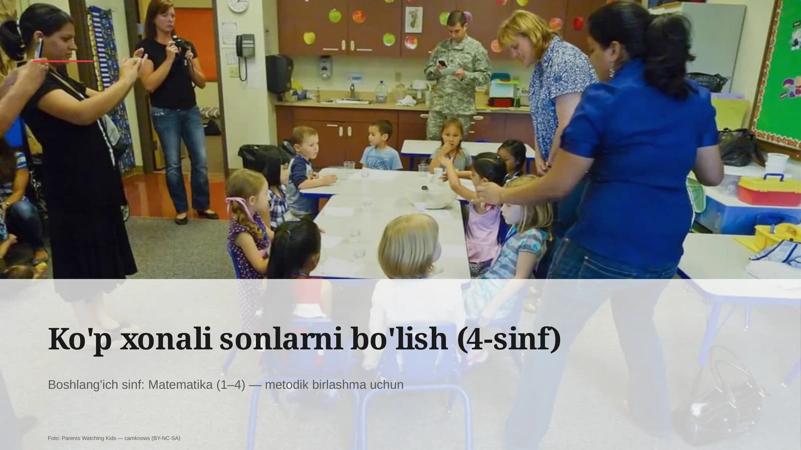 Ko'p xonali sonlarni bo'lish (4-sinf)