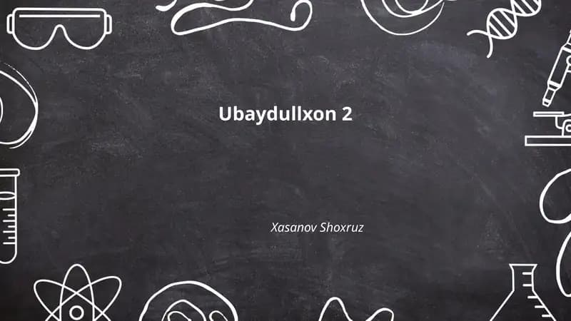 Ubaydullxon 2