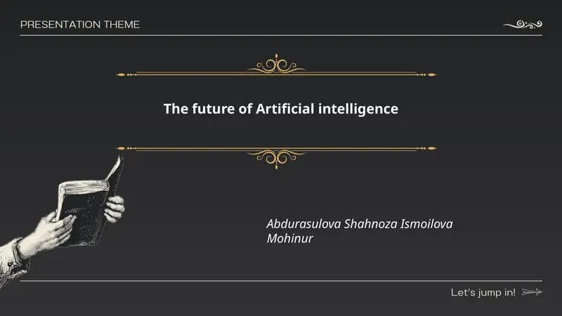 The future of Artificial intelligence