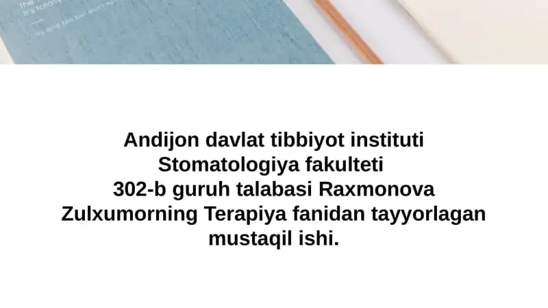Ichaklardis Bakteriozi: Etiologiyasi