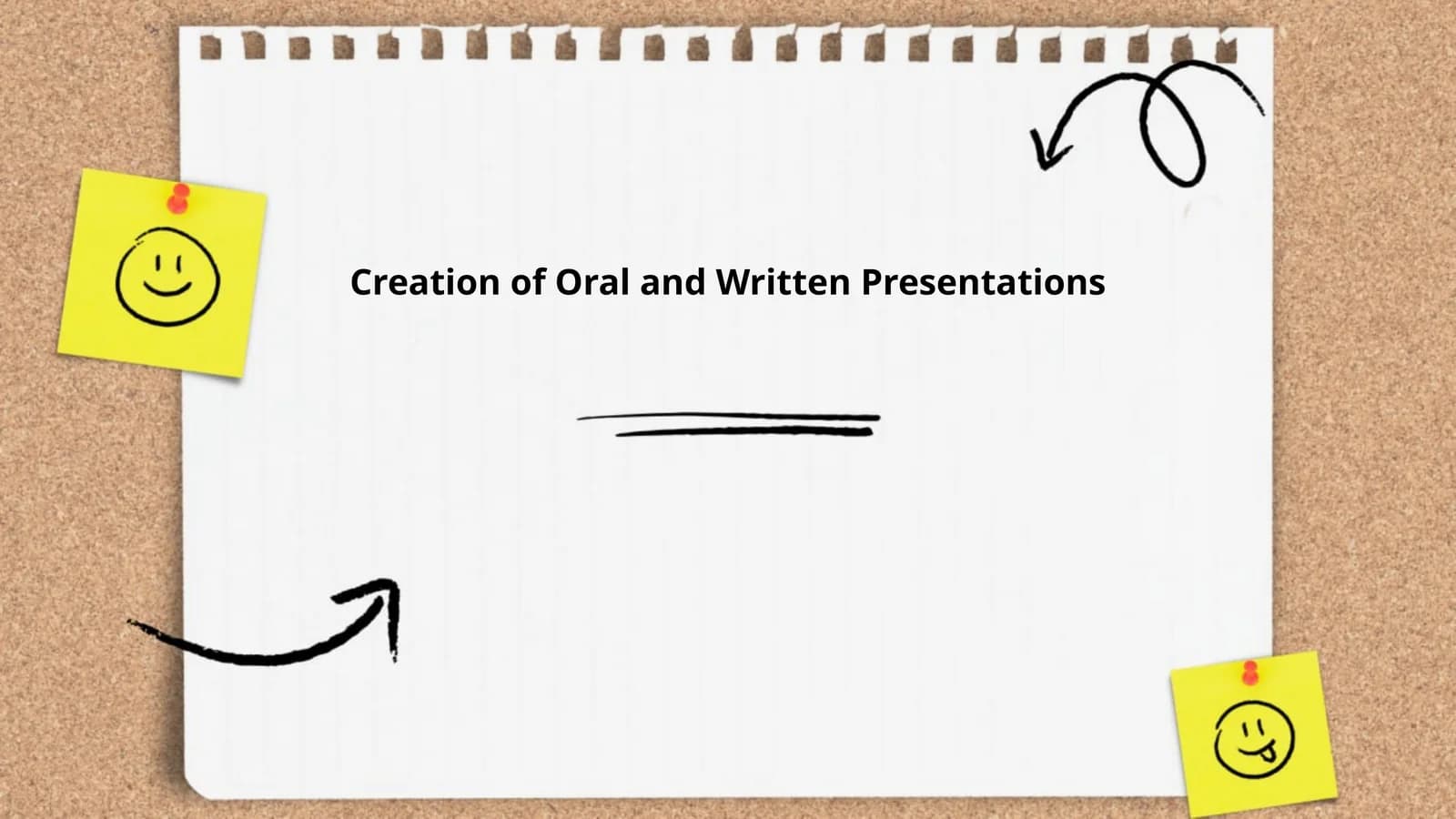 Creation of Oral and Written Presentations