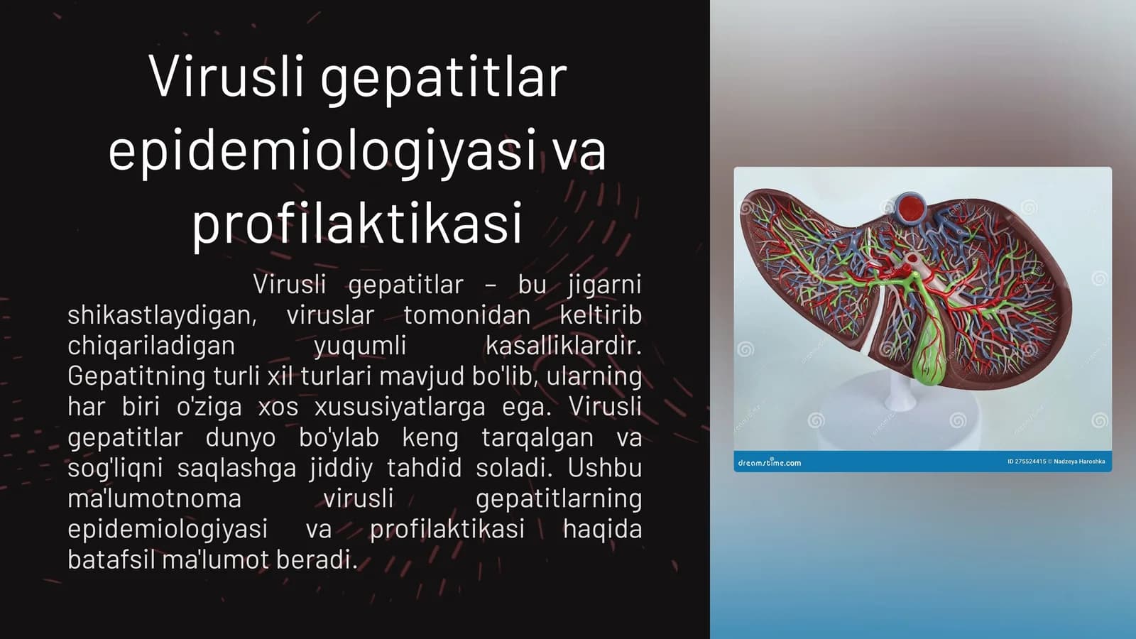 Virusli gepatitlar epidemiologiyasi va profilaktikasi
