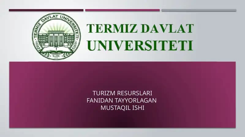 Qohira shahrining turizm salohiyati