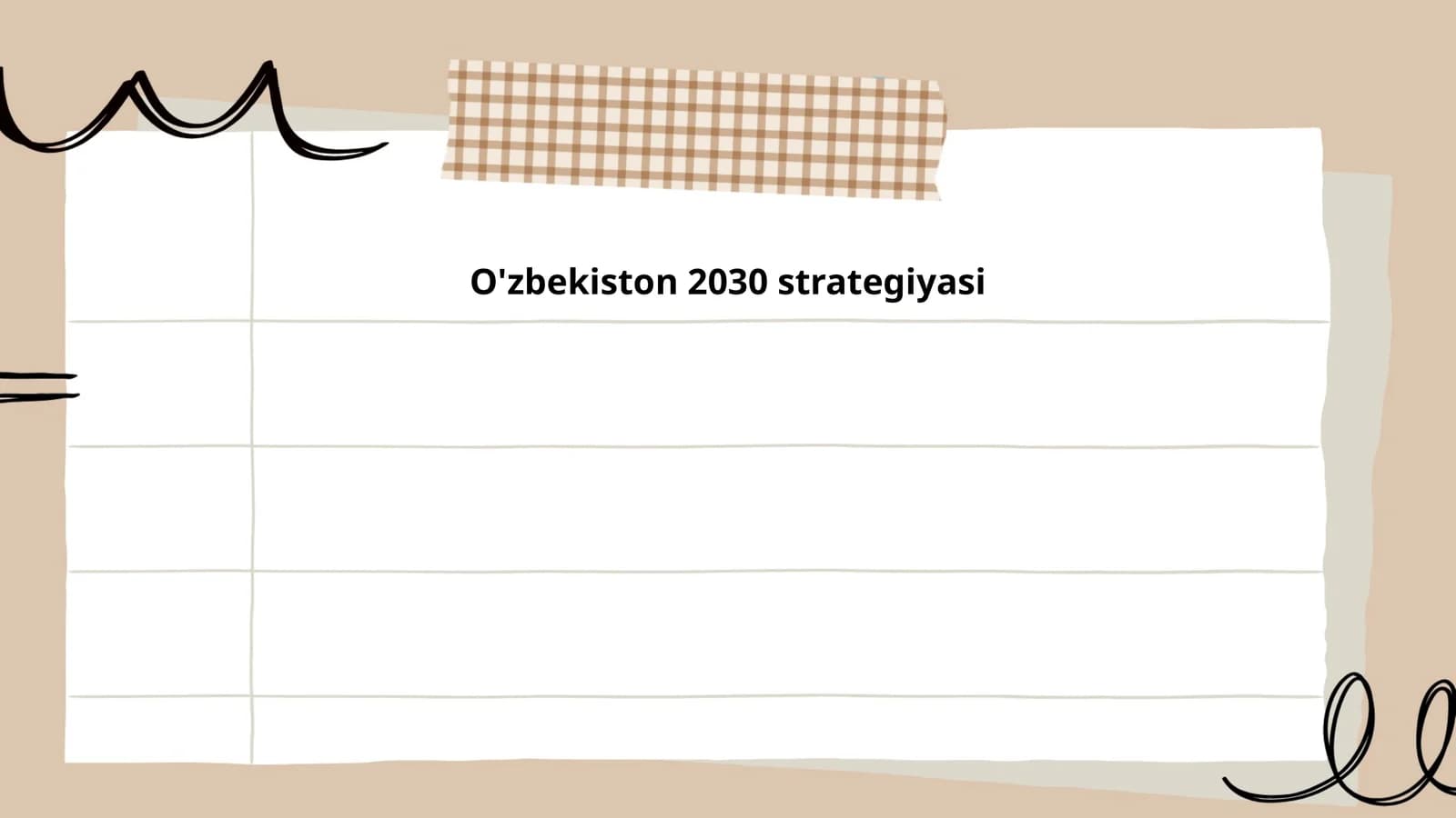 O'zbekiston 2030 strategiyasi