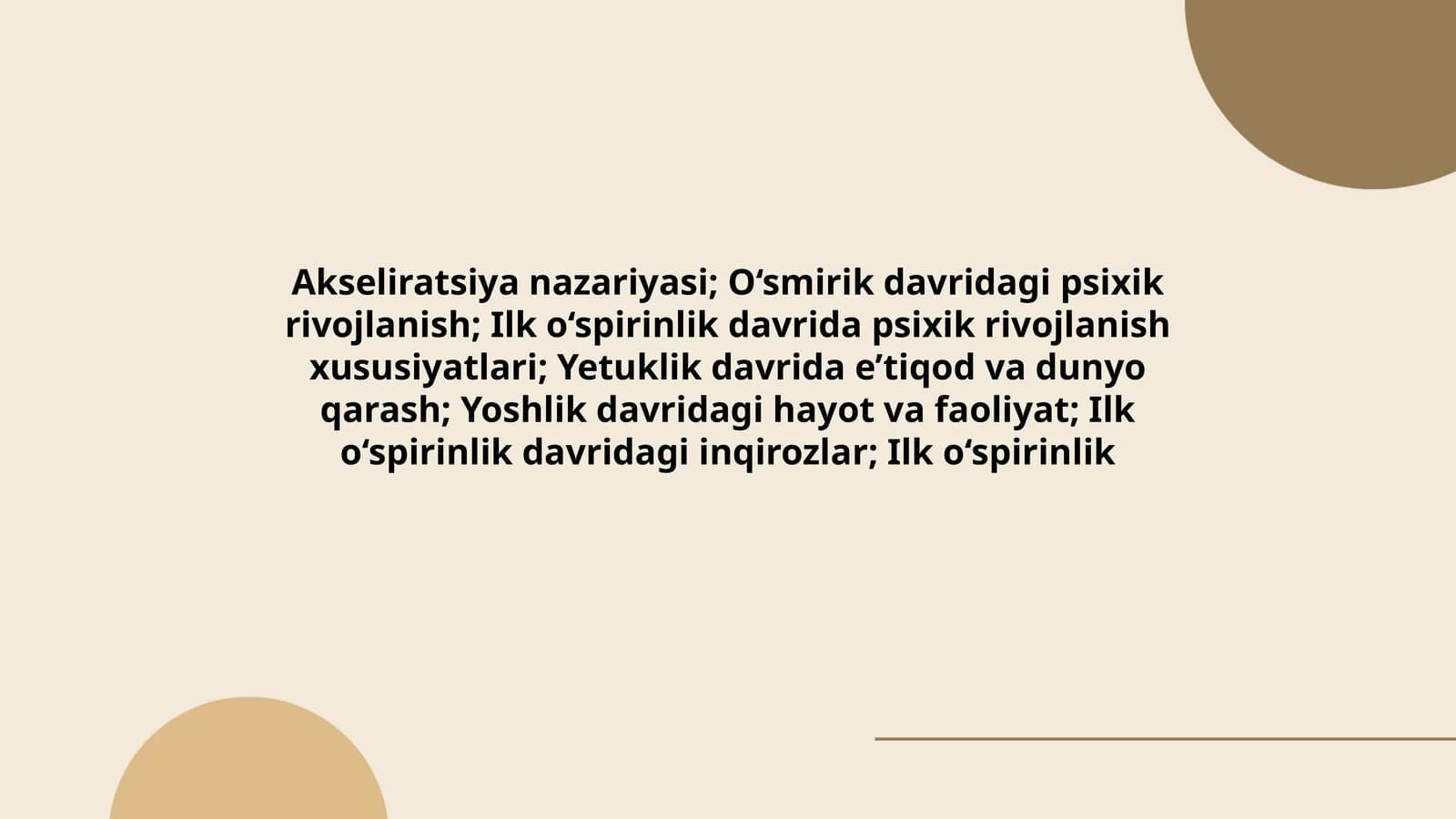 Akseliratsiya nazariyasi