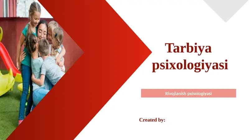Tarbiya psixologiyasi