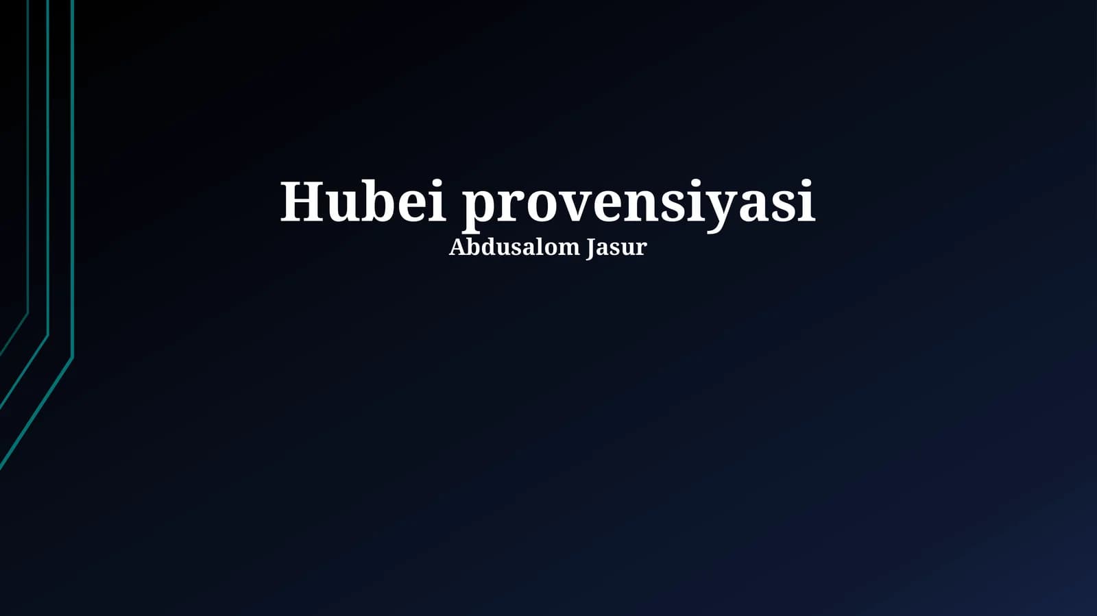 Hubei provensiyasi