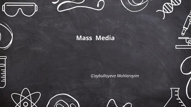 Mass Media