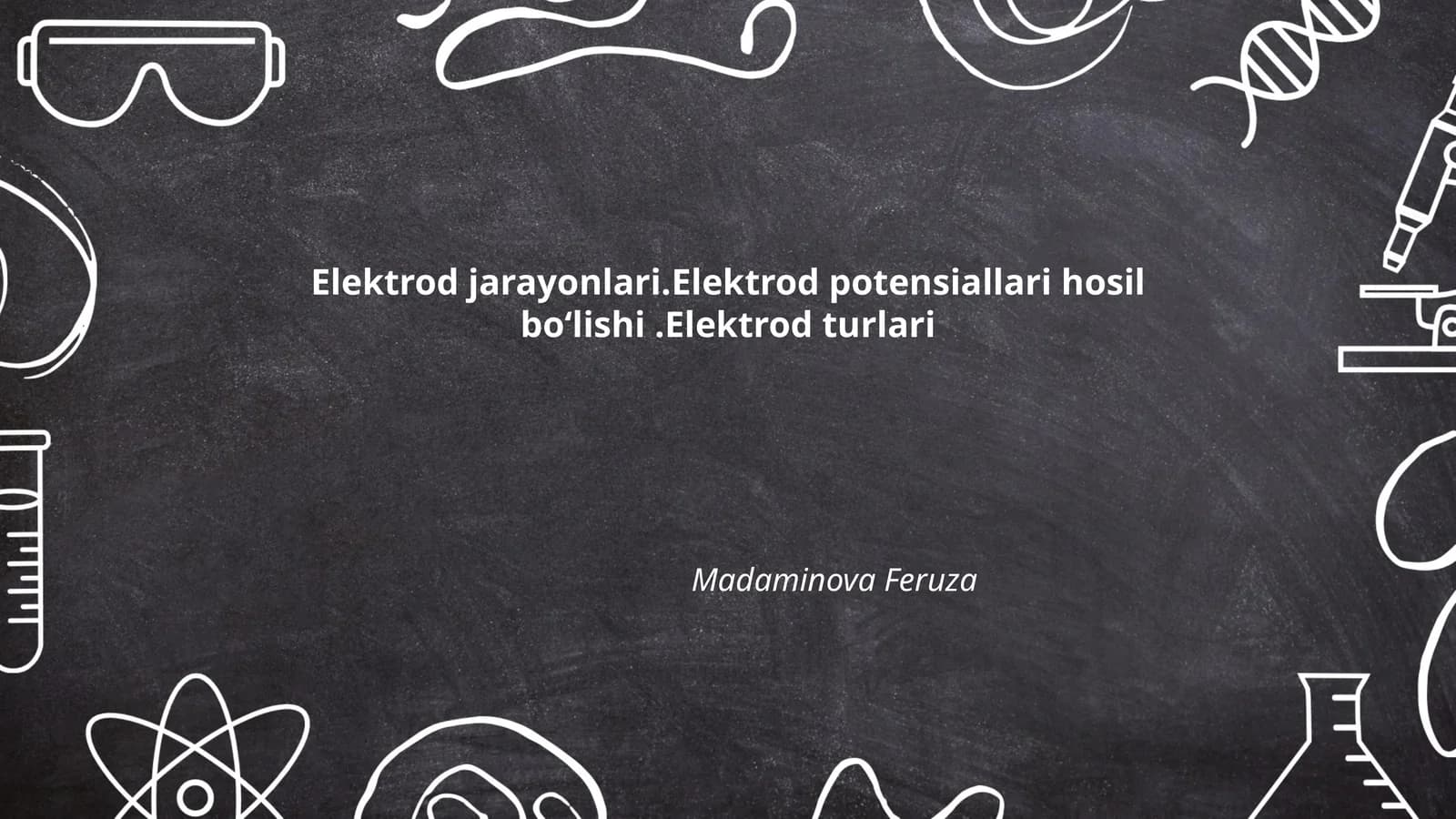 Elektrod jarayonlari