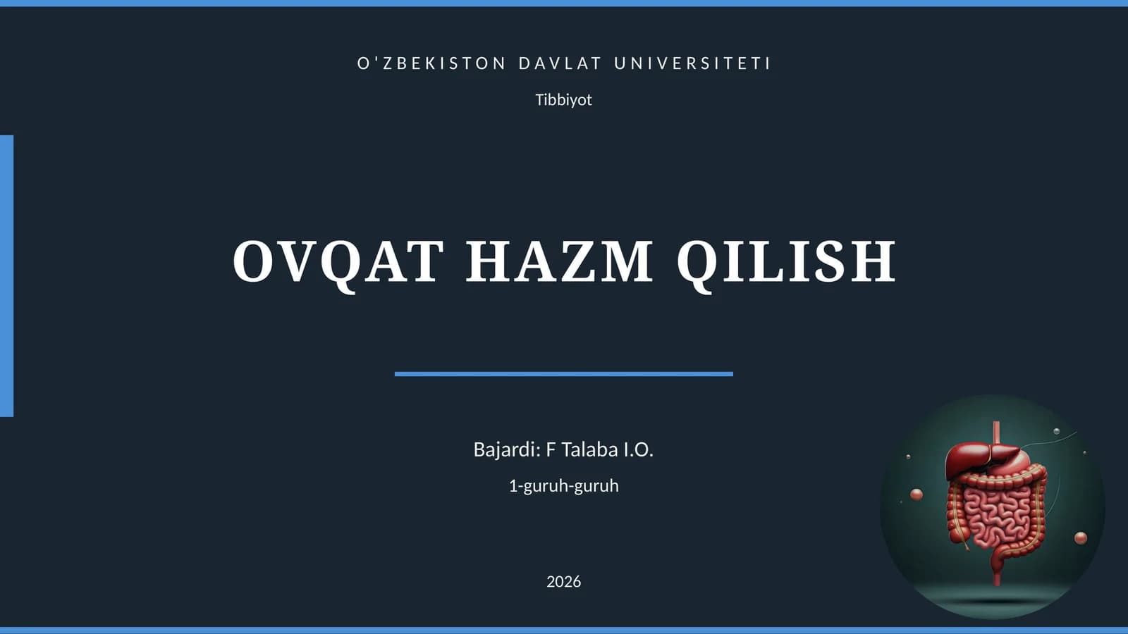 OVQAT HAZM QILISH