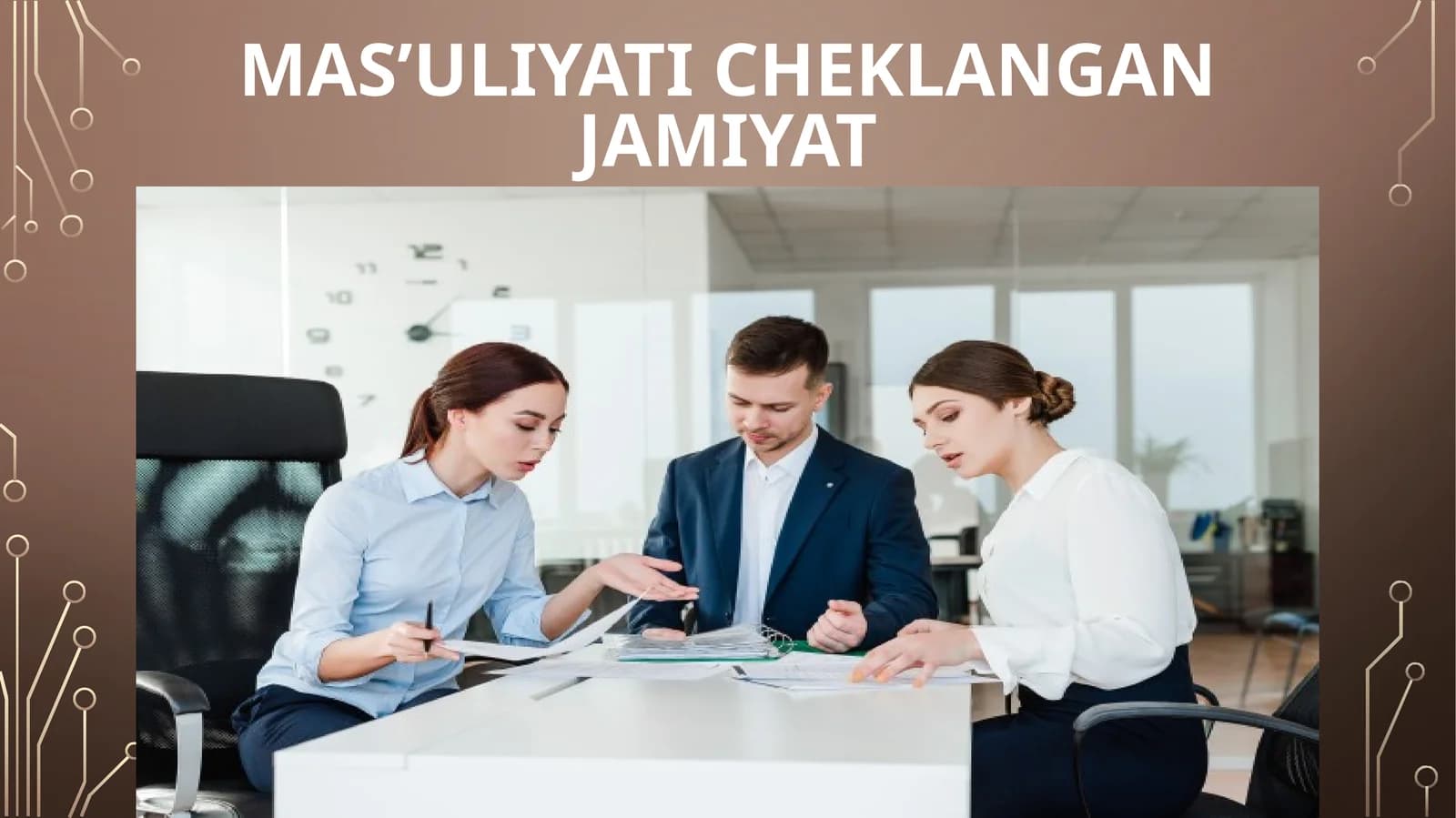 MAS’ULIYATI CHEKLANGAN JAMIYAT