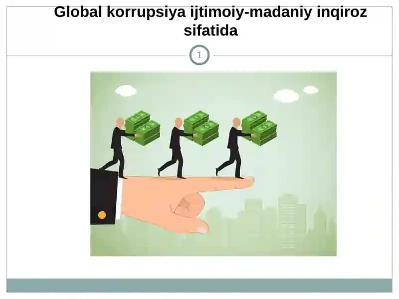Korrupsiya va unga qarshi kurash