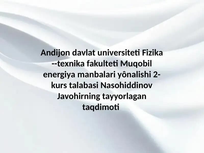 Iste'mol stavkalarning tasnifi va iste’mol stavkalarning tarifi