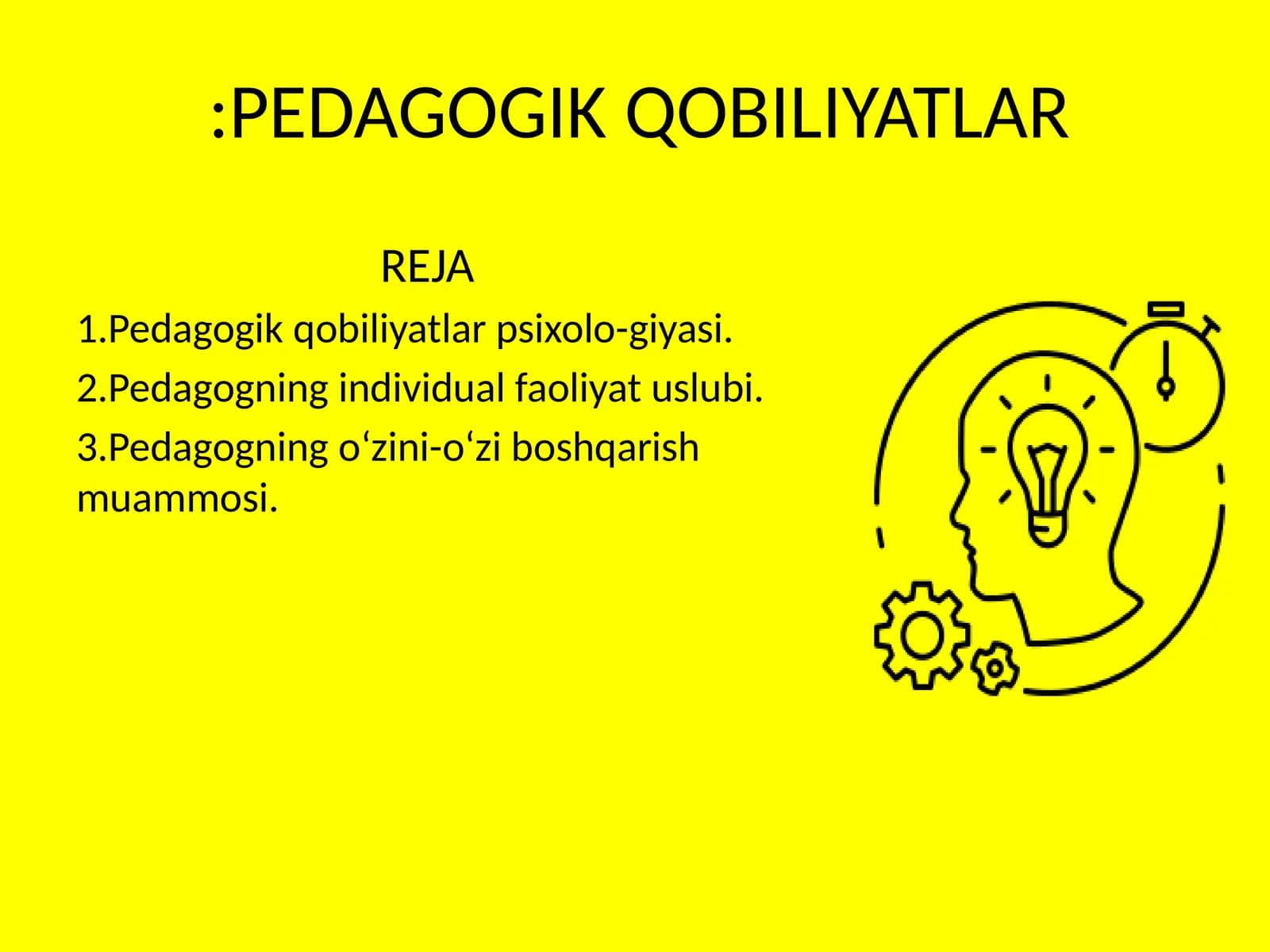 PEDAGOGIK QOBILIYATLAR