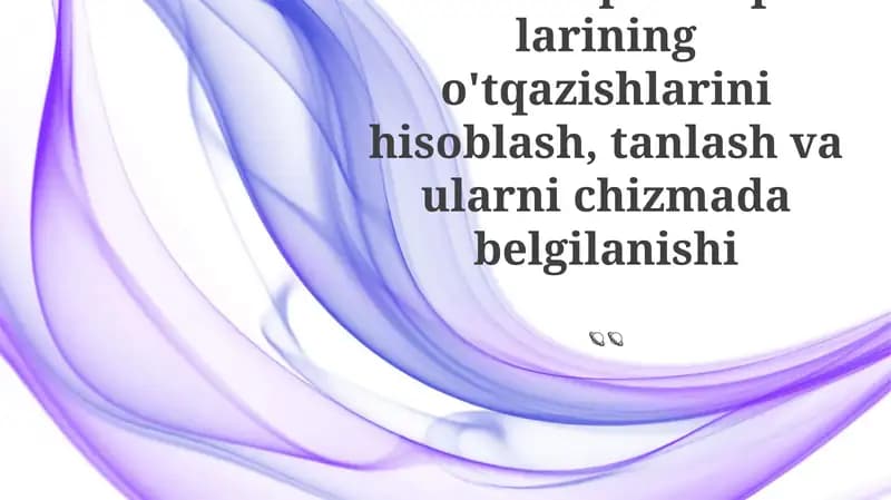 Haqiqiy Dunyo Qo'llanilishi