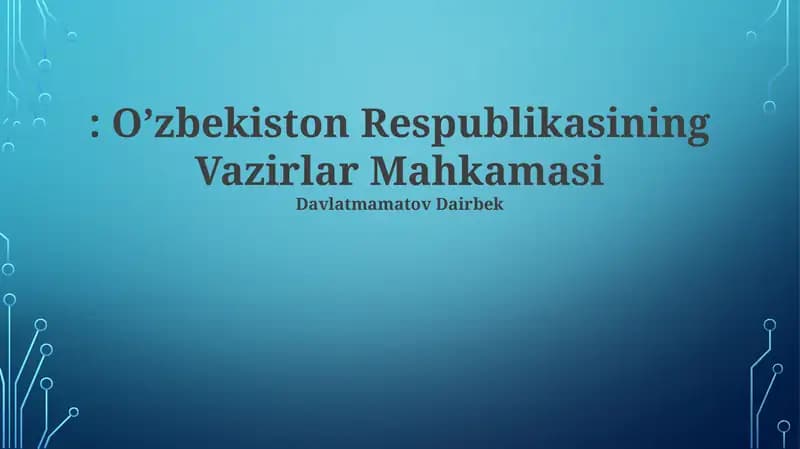 Buxoro viloyatida yangi loyihalar