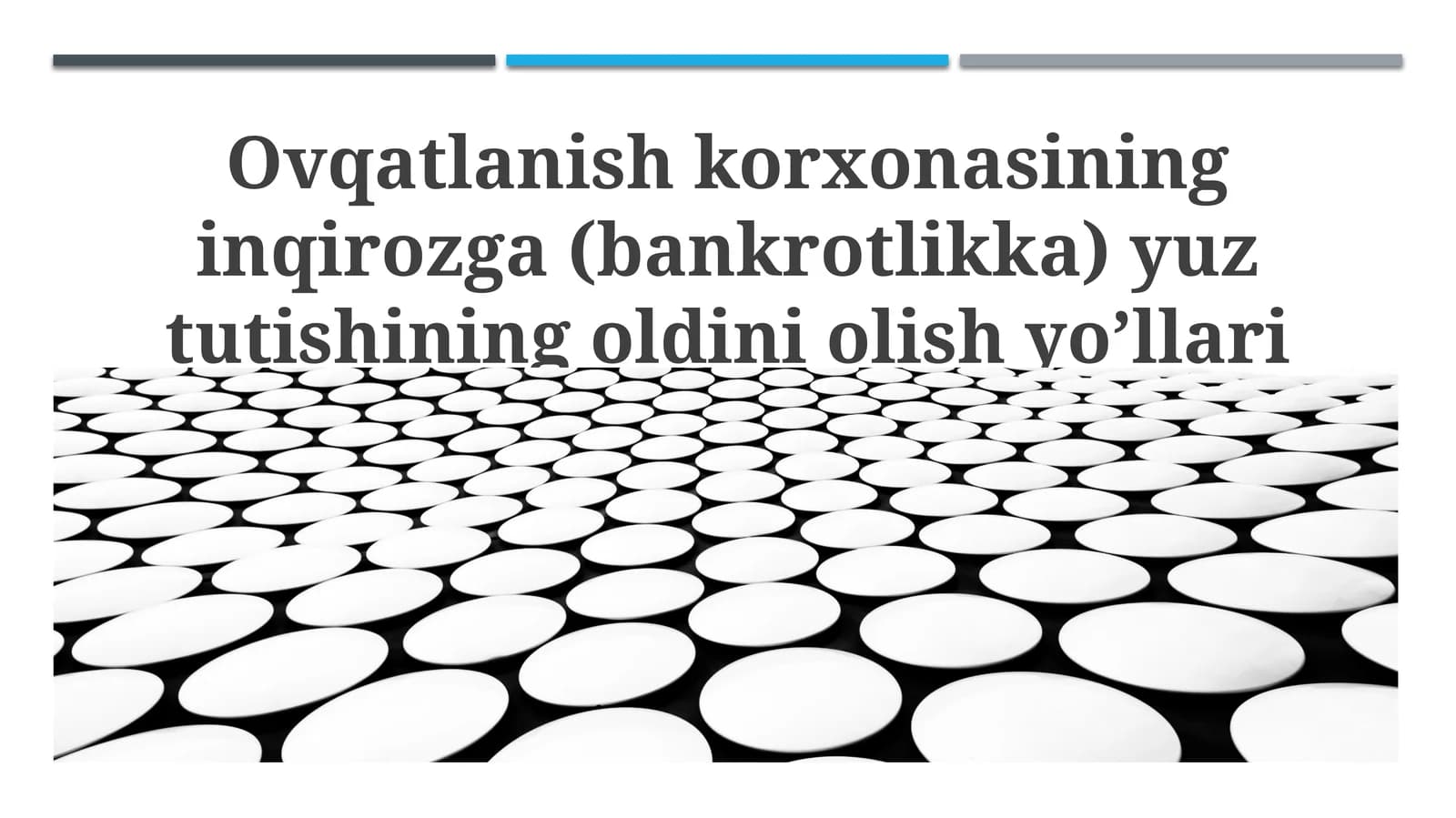Moliyaviy menejerlik yo’nalishi
