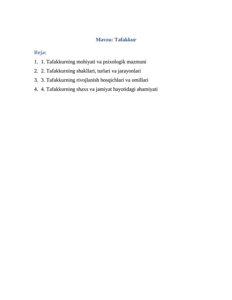 Tafakkur