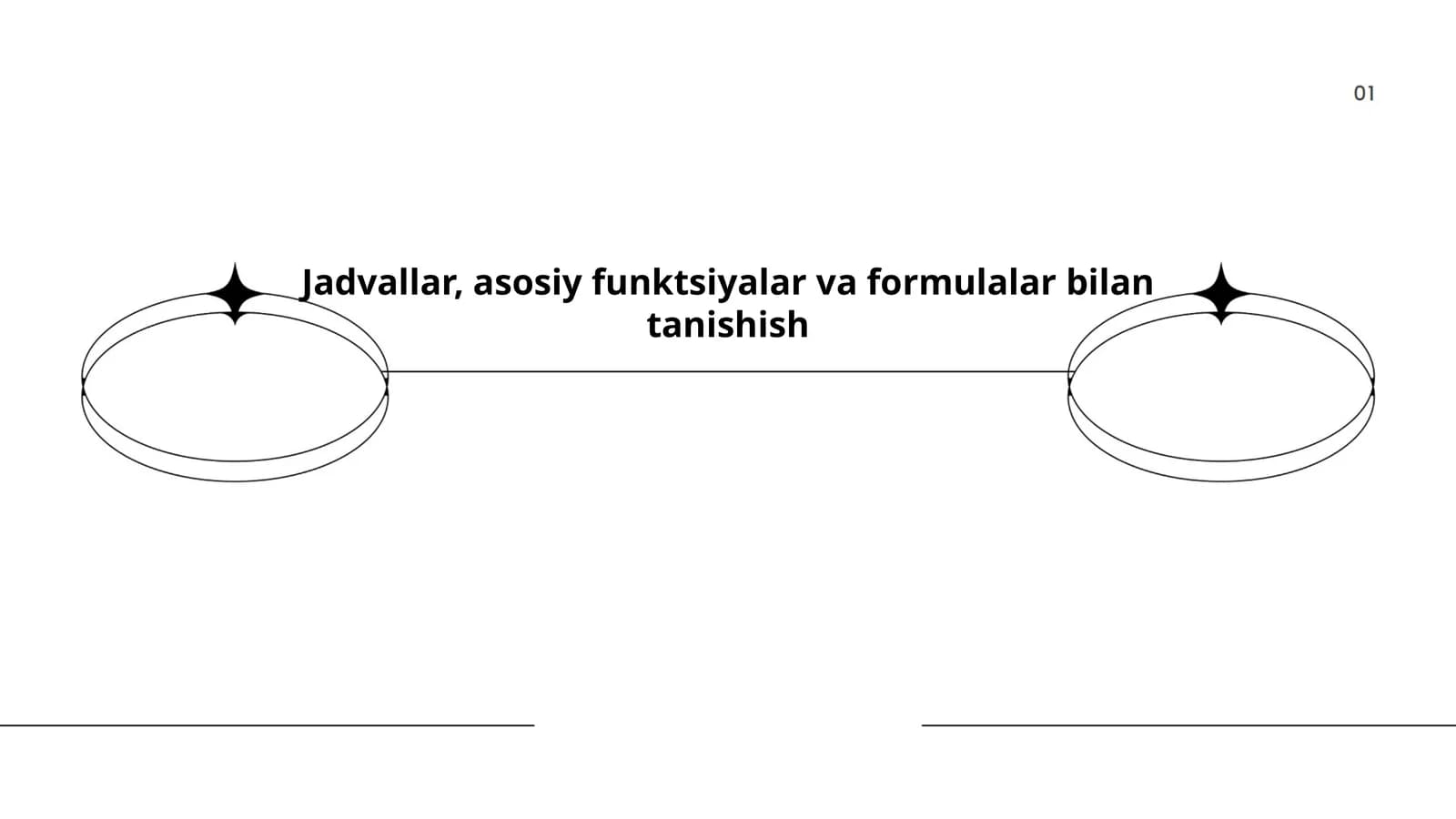 Jadvallarni yaratish asoslari