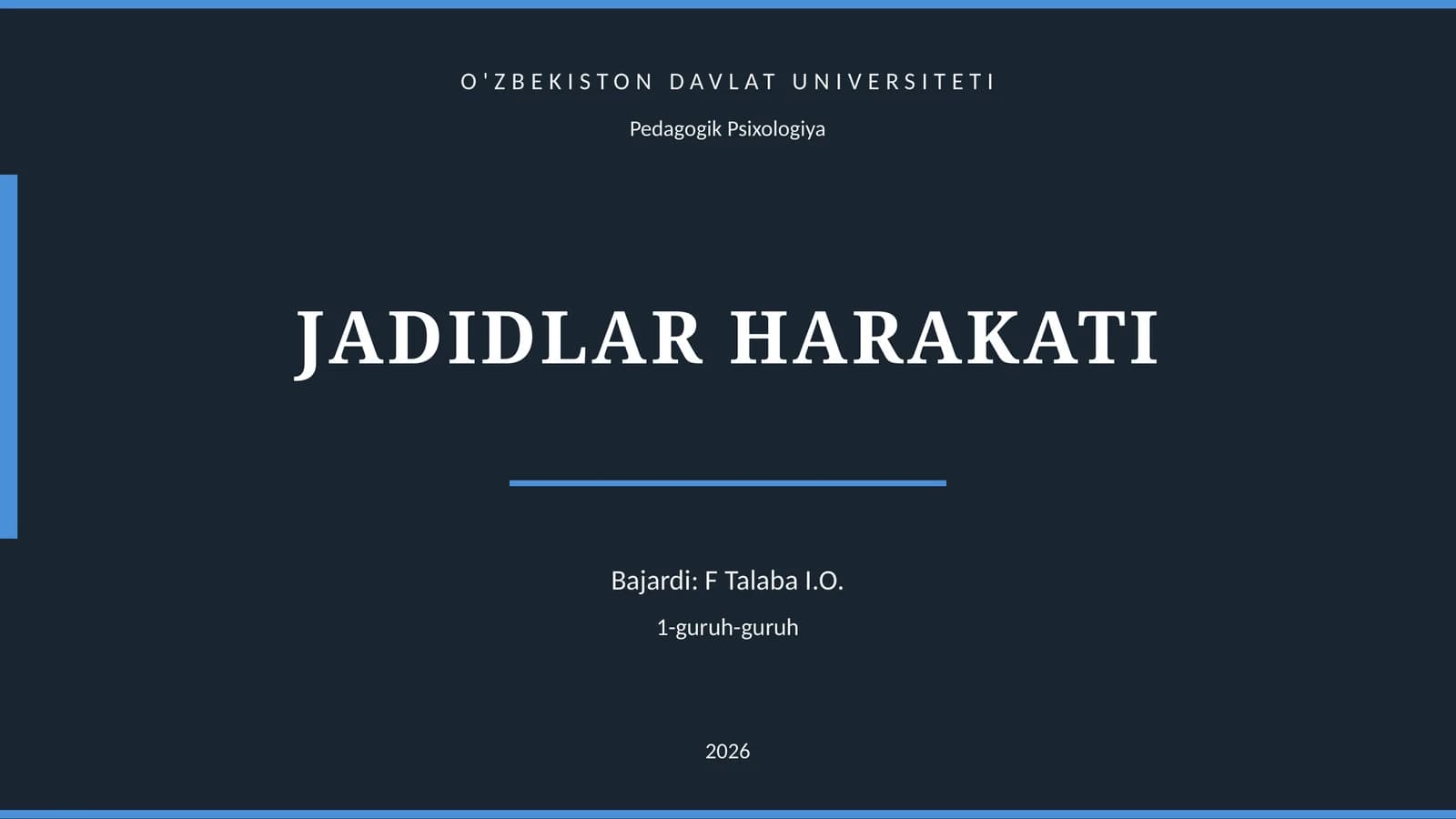 JADIDLAR HARAKATI