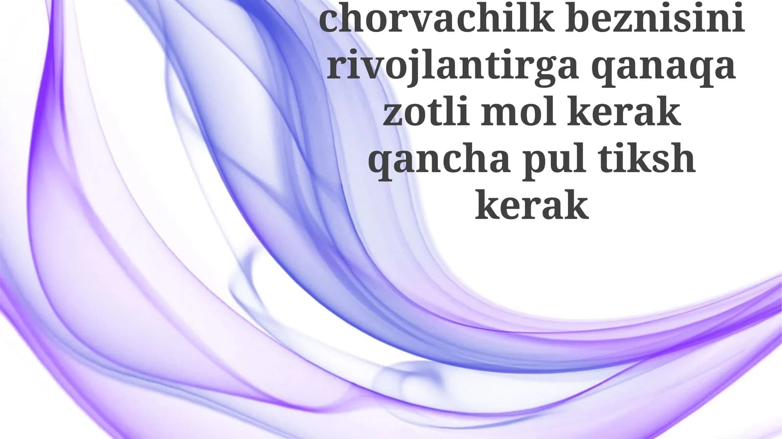 Zarur Moliyaviy Sarmoyalar