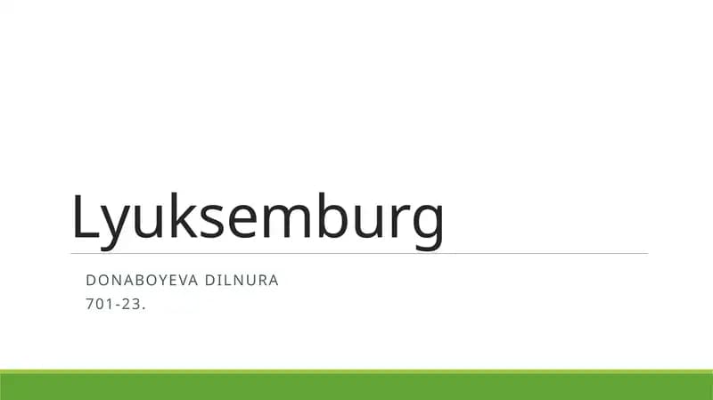 Lyuksemburg