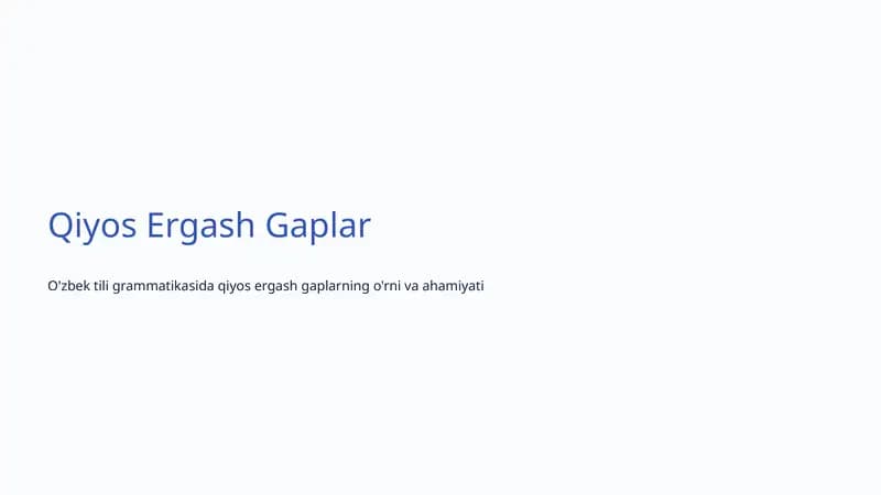 Ergash Gaplar
