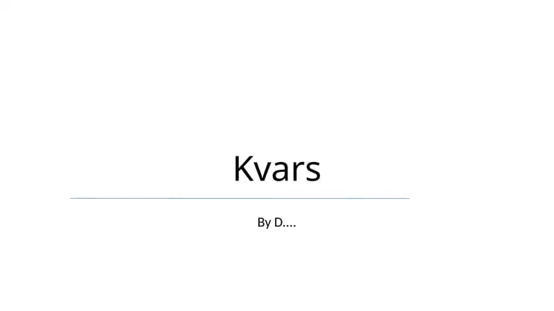 Kvars